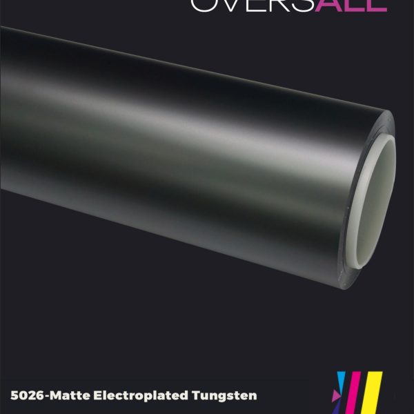 OVERSALL Color PPF - TPU5026 Matte Electroplated Tungsten Steel