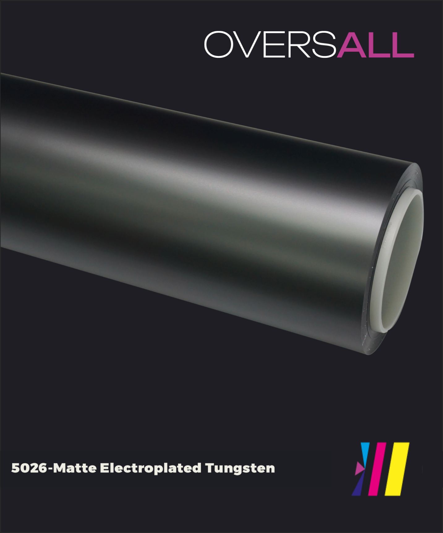 OVERSALL Color PPF - TPU5026 Matte Electroplated Tungsten Steel