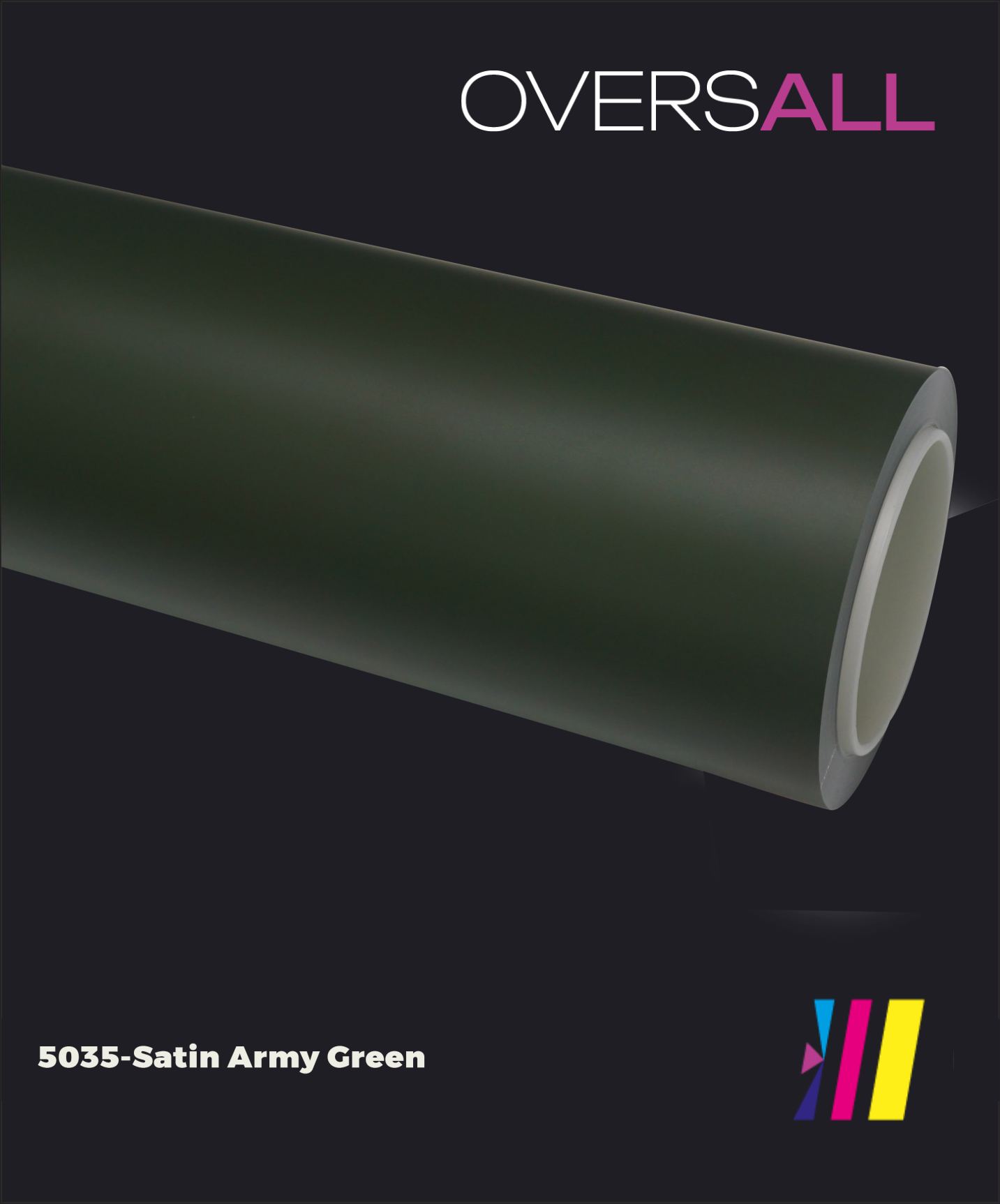 OVERSALL Color PPF - TPU5035 Satin Army Green