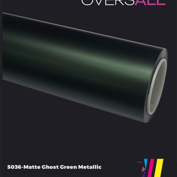 OVERSALL Color PPF - TPU5036 Matte Ghost Metallic Dark Green