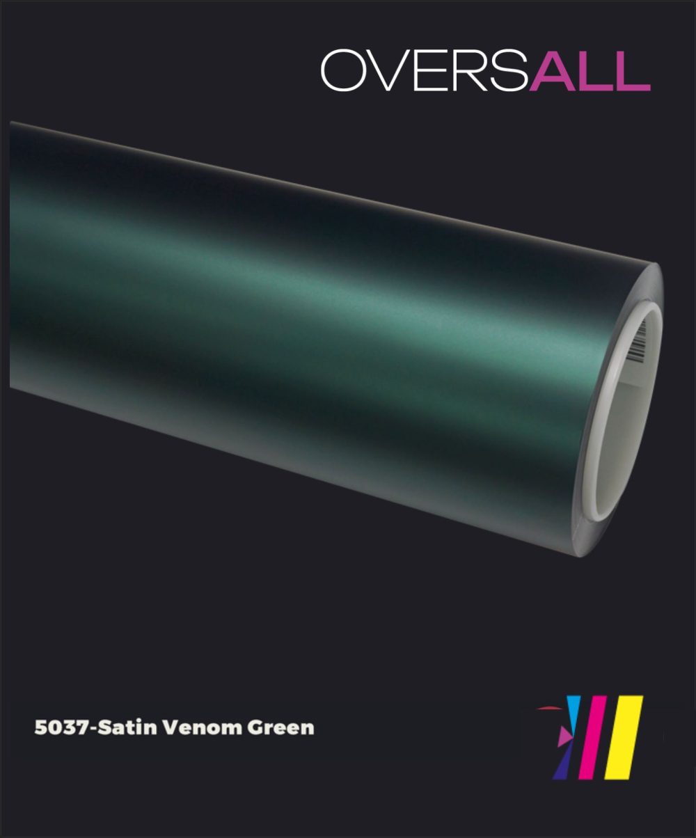 OVERSALL Color PPF - TPU5037 Satin Venom Green - Рулон