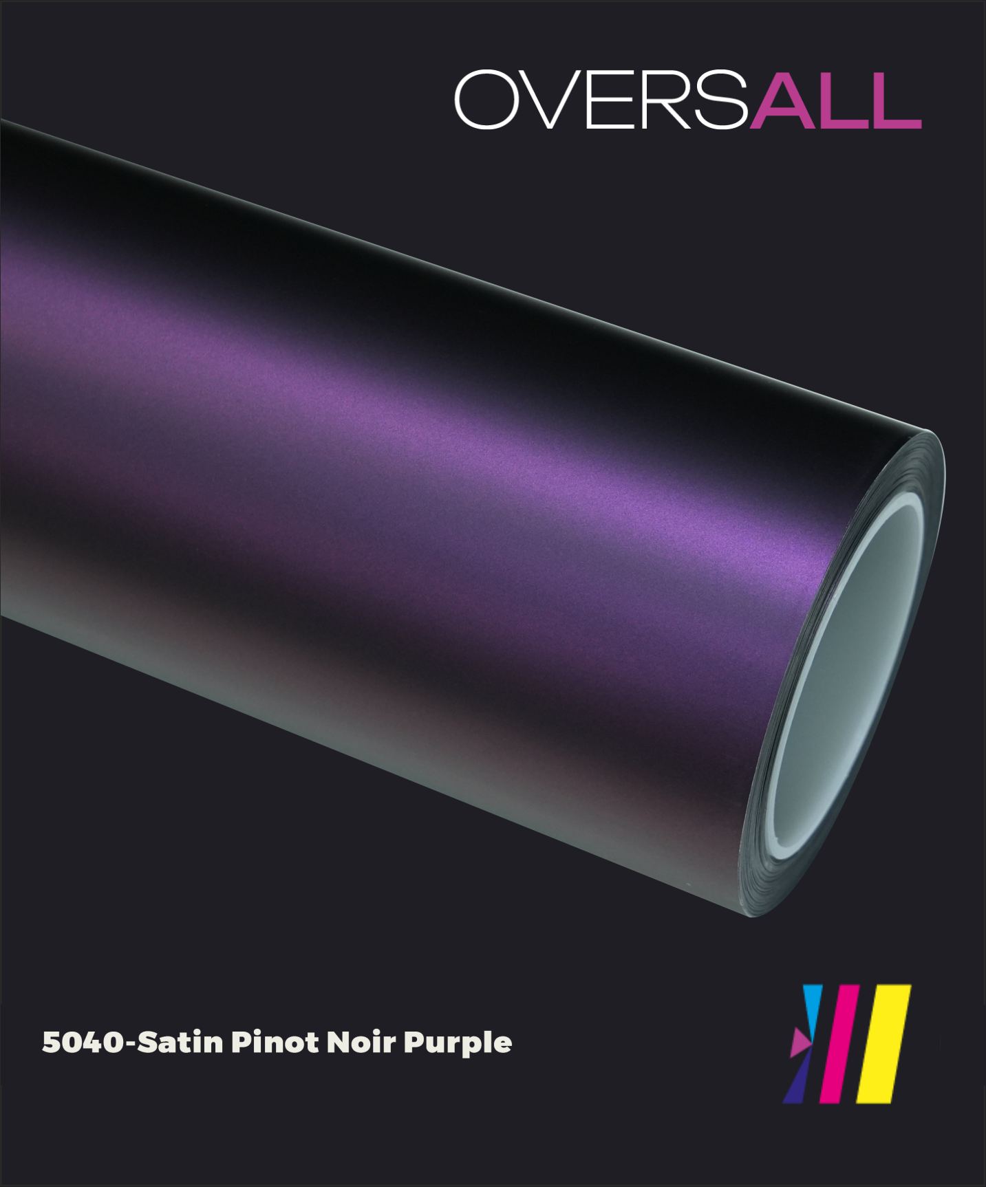 OVERSALL Color PPF - TPU5040 Satin Pinot Noir Purple