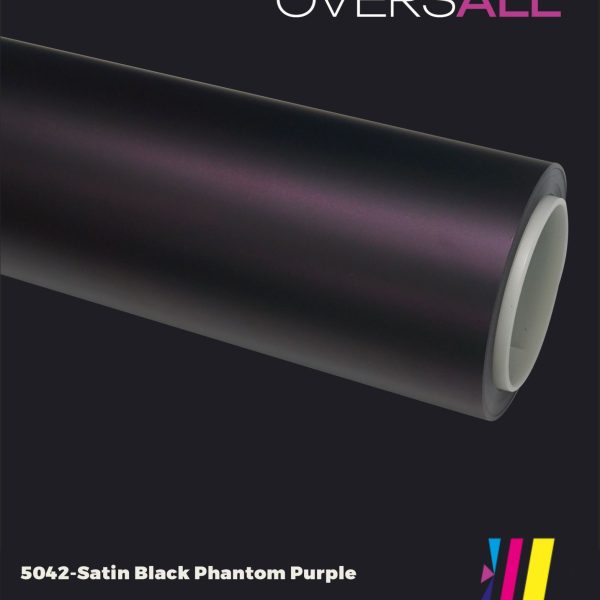 OVERSALL Color PPF - TPU5042 Satin Black Magic Purple