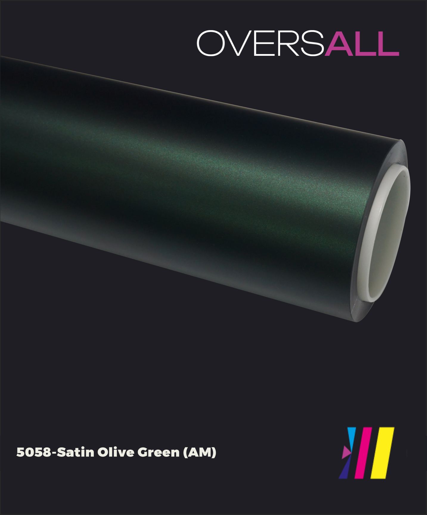 OVERSALL Color PPF - TPU5058 Satin Olive Green