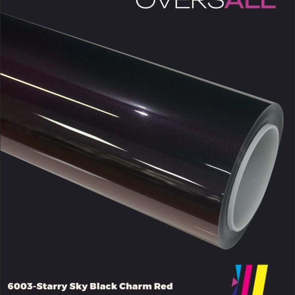 OVERSALL Color PPF - TPU6003 Starry Sky Black Charm Red