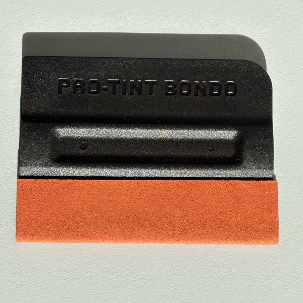 Ракель прямоугольный PRO-TINT BONDO c микрофиброй, QG-18-01