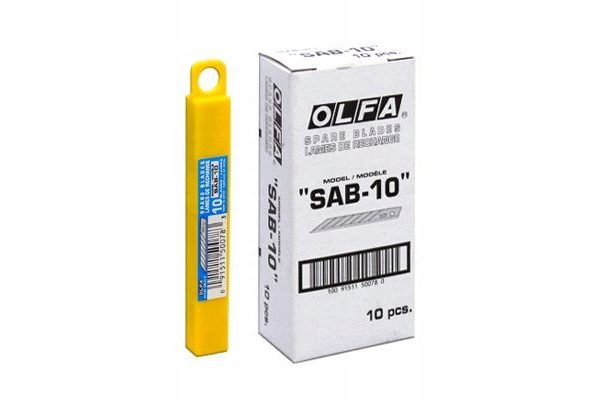 Лезвия OLFA Олфа SAB-10, 10 штук