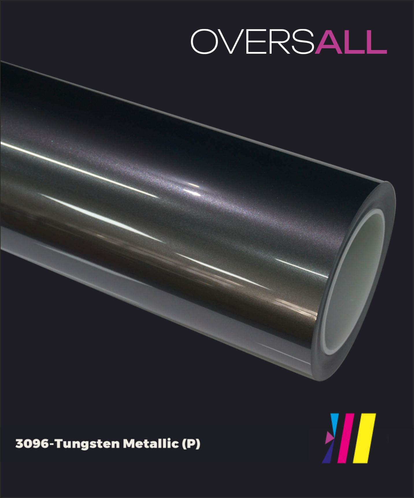 OVERSALL Color PPF -TPU3096 Metallic Tungsten Steel