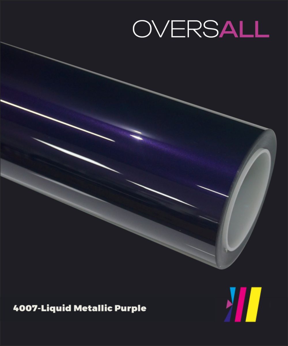 OVERSALL Color PPF - TPU4007 Liquid Metallic Purple